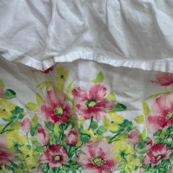 NWOT Janie & Jack 2T Girls White Floral Tank Top Blouse - Picture 3 of 5